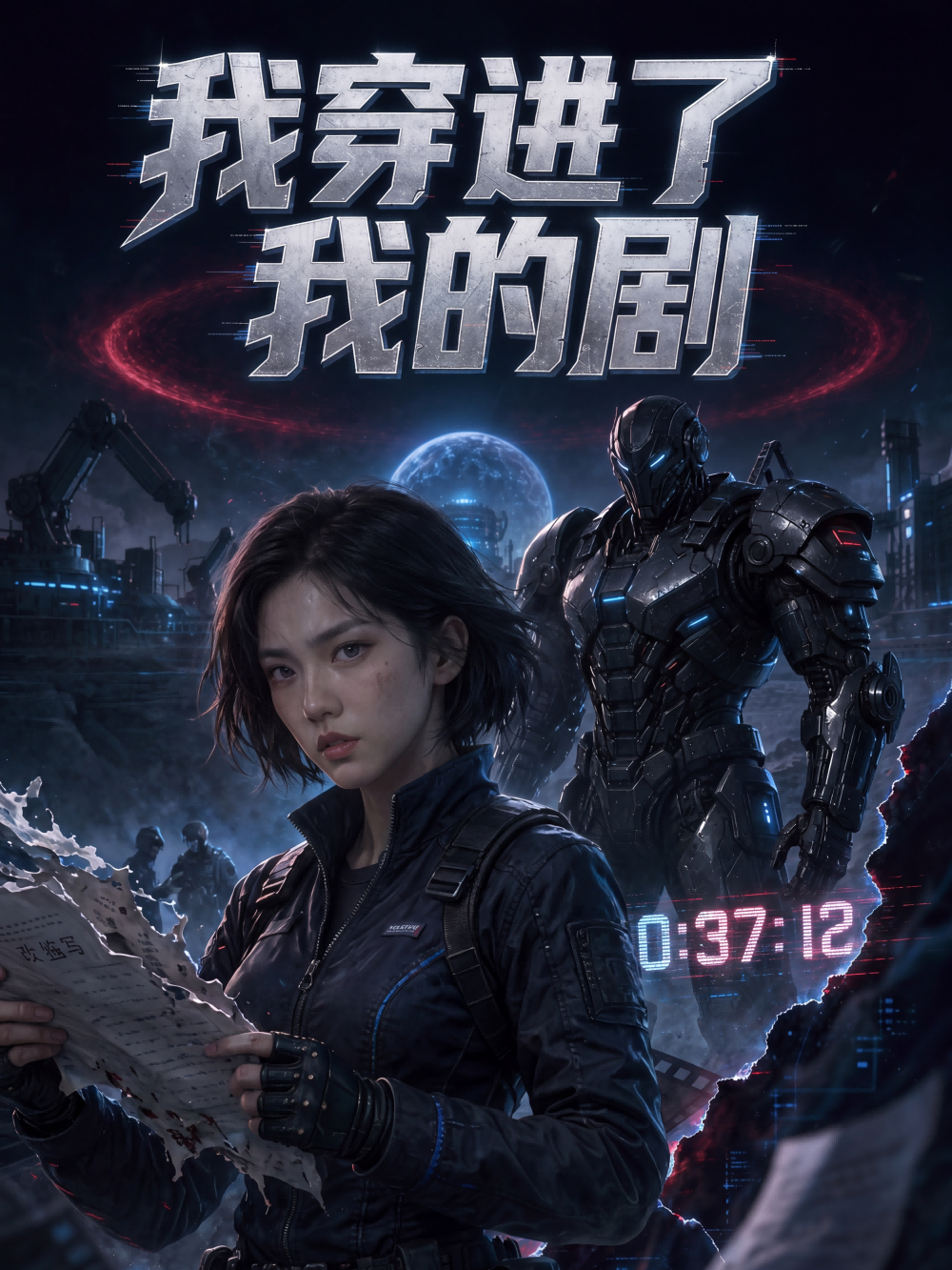 《我穿进了我的剧》封面