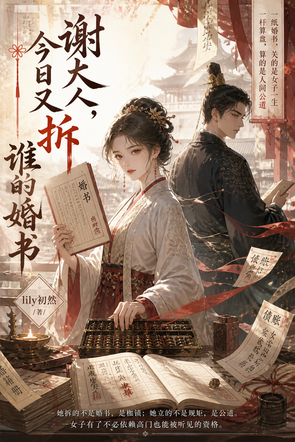 《谢大人，今日又拆谁的婚书》封面